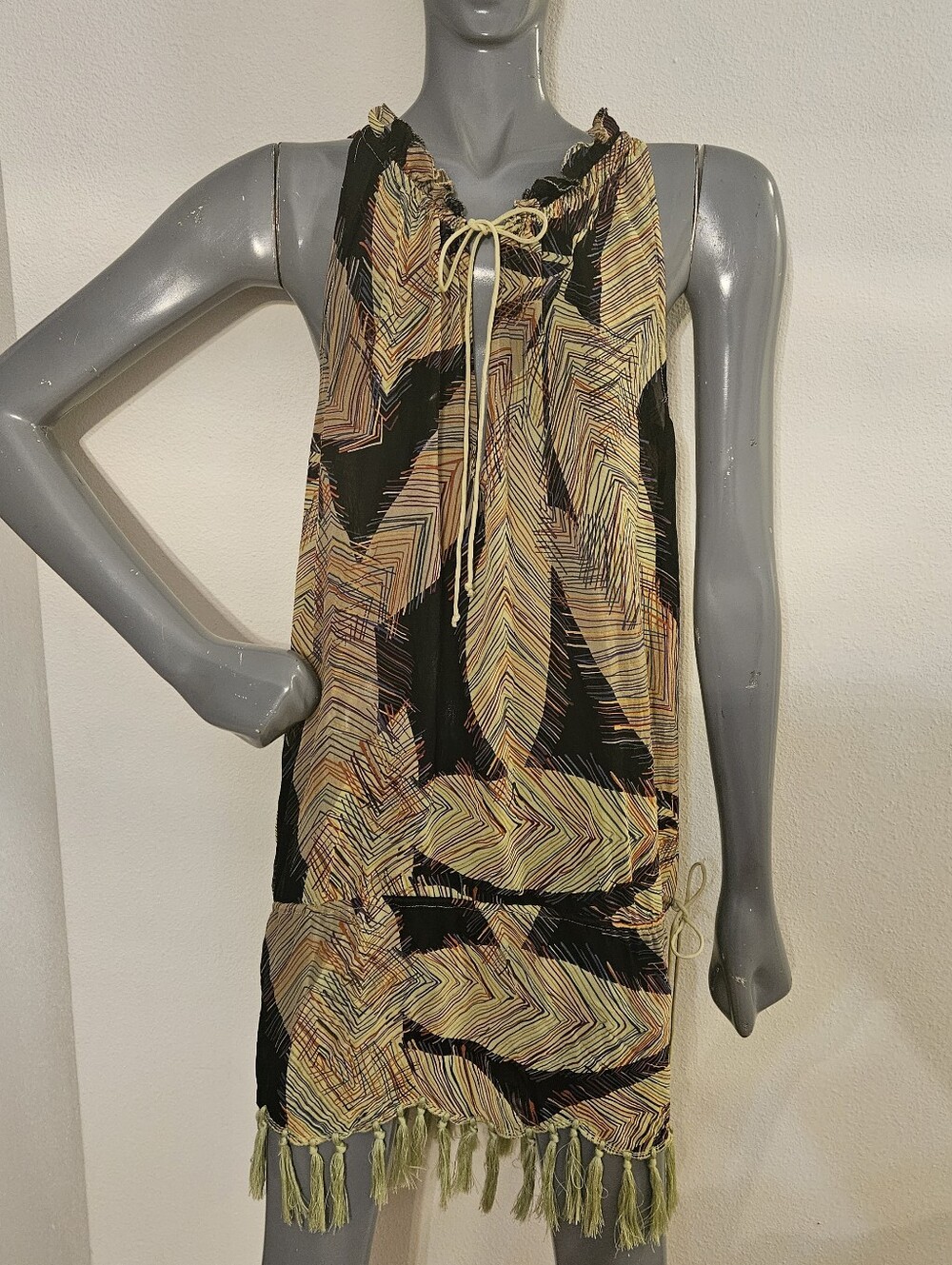 Nicole Miller Collection Silk Dress Sz S